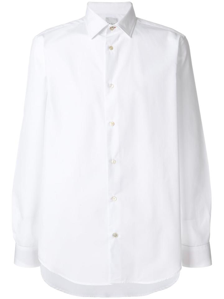 Paul Smith Classic Long Sleeve Shirt - White
