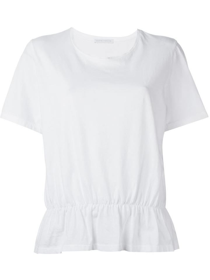 Société Anonyme Frill Hem Top, Women's, Size: M, White, Cotton