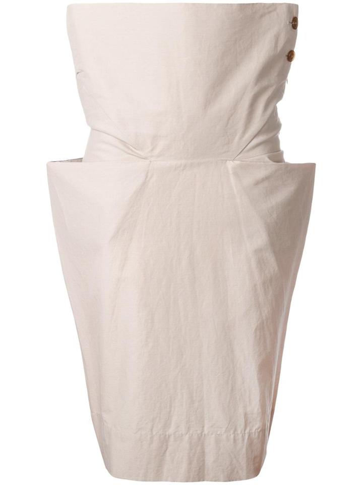 Vivienne Westwood Vintage High Waist Hexagonal Skirt - Nude & Neutrals