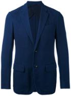 Ermenegildo Zegna - Classic Blazer - Men - Cotton/cupro - 54, Blue, Cotton/cupro