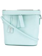 Savas Victoria Crossbody Bag, Women's, Blue, Calf Leather/metal (other)