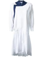 Antonio Marras Tassel Detail Shift Dress, Women's, Size: 42, White, Cotton