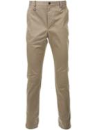 Guild Prime Straight Leg Trousers, Men's, Size: 0, Brown, Cotton/polyurethane