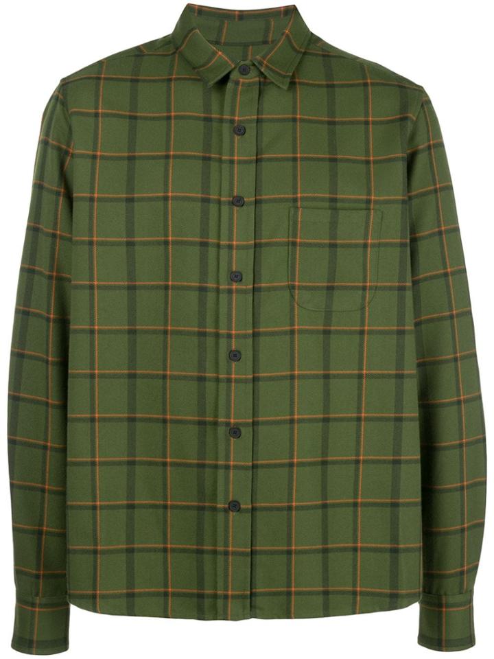 Simon Miller Plaid Print Shirt - Green