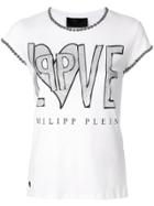 Philipp Plein Love Patch T-shirt - White