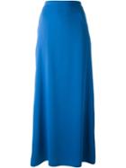 P.a.r.o.s.h. Classic Maxi Skirt, Women's, Size: Small, Blue, Polyester