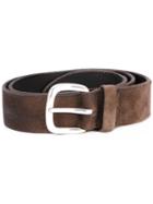 Orciani - Buckled Belt - Men - Leather - 90, Brown, Leather