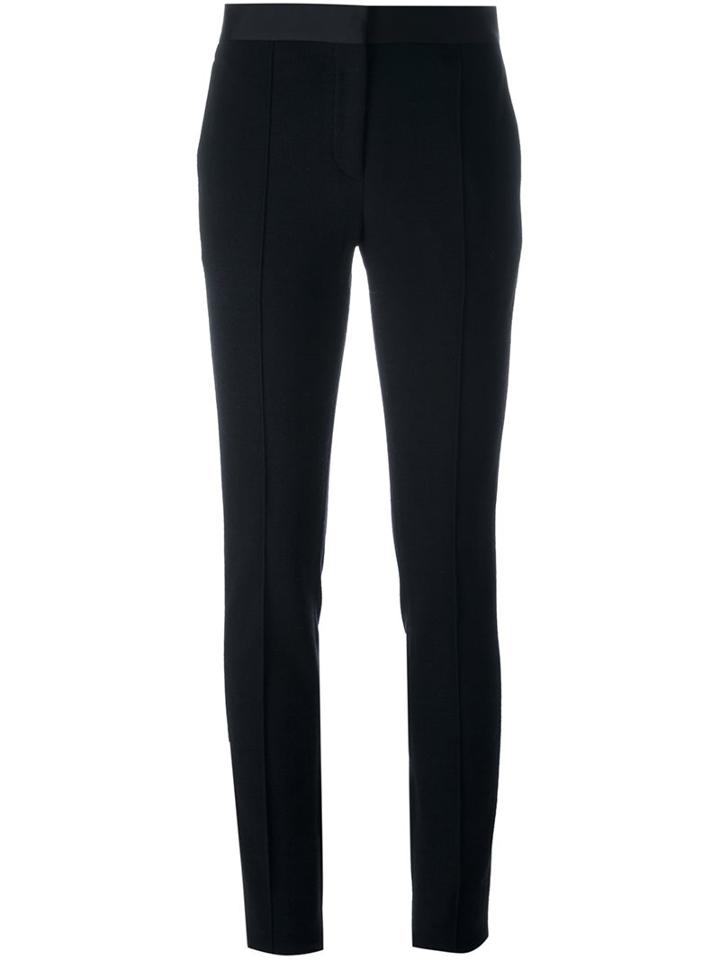 Paul Smith Slim Fit Trousers, Women's, Size: 42, Black, Polyamide/wool