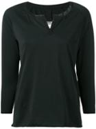 Kristensen Du Nord - Poplin Top - Women - Cotton - 2, Black, Cotton
