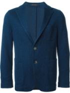 The Gigi Two Button Blazer, Men's, Size: 48, Blue, Viscose/cotton
