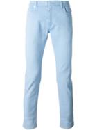 Maison Margiela Classic Skinny Jeans, Men's, Size: 36, Blue, Cotton/spandex/elastane