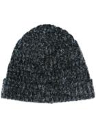 T By Alexander Wang Knitted Beanie, Men's, Black, Cotton/acrylic/nylon/wool