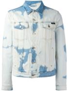 Ami Alexandre Mattiussi Bleached Denim Jacket, Size: Xs, Blue, Cotton