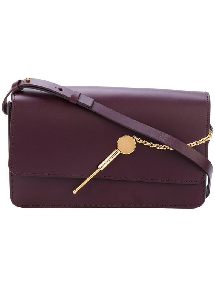 Sophie Hulme Medium Cocktail Stirrer Bag - Pink & Purple