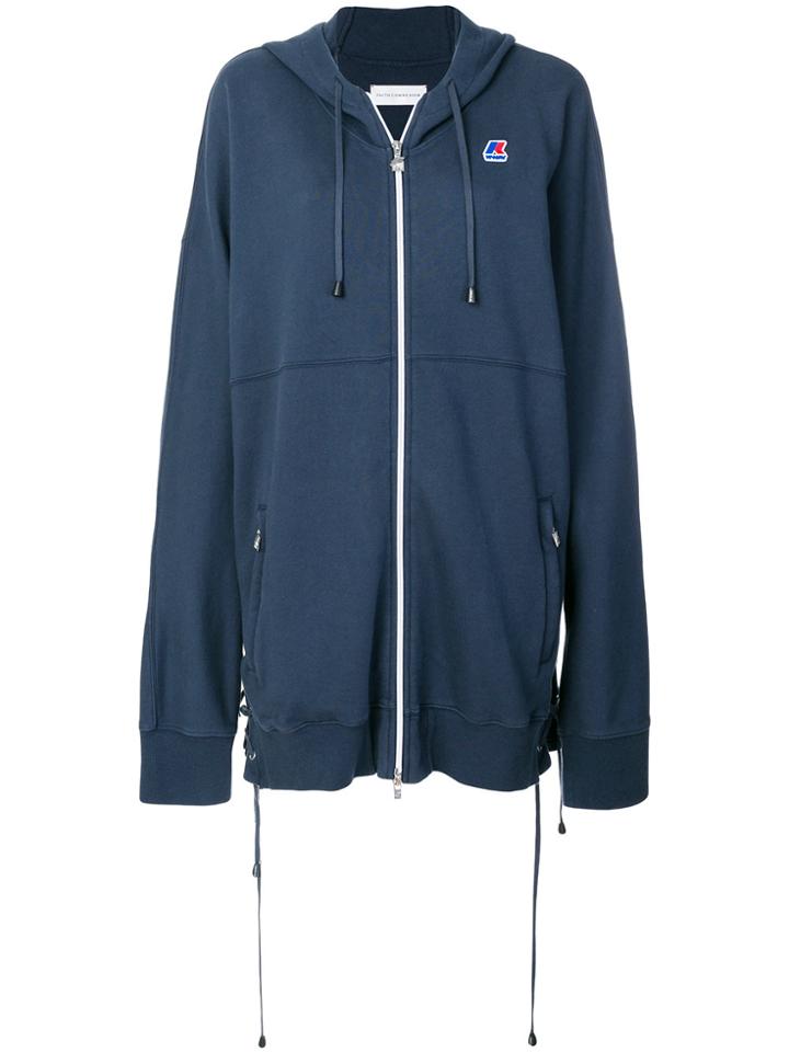 Faith Connexion Kway Hooded Jacket - Blue