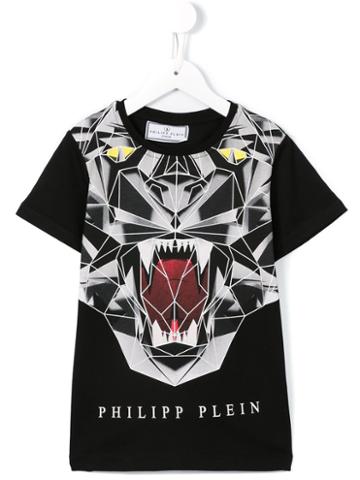 Philipp Plein Kids 'angry Eyes' T-shirt