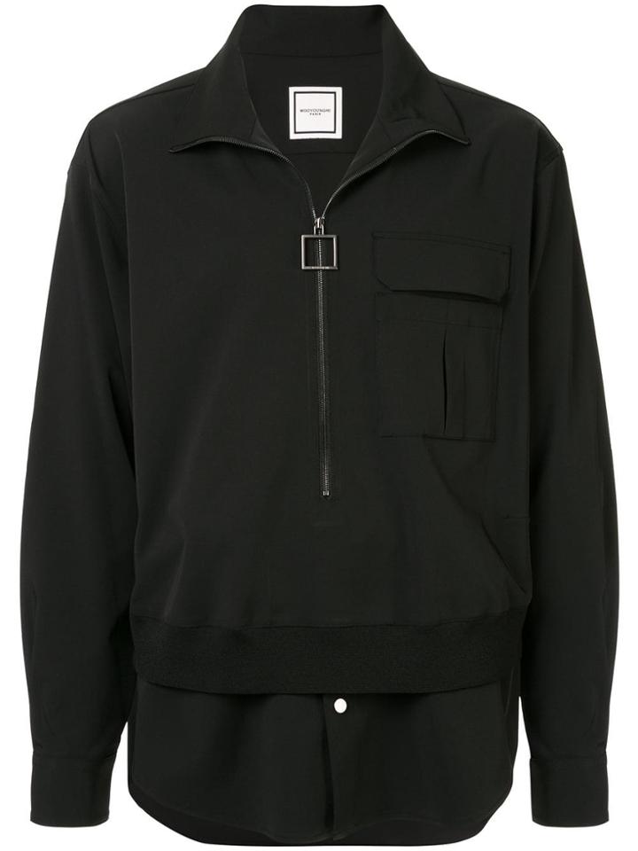 Wooyoungmi Double Layered Shirt - Black