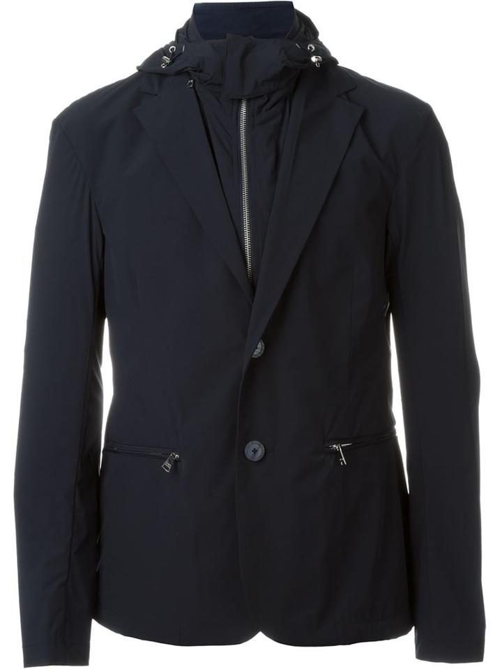 Emporio Armani Detachable Gilet Blazer
