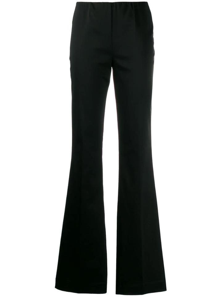 P.a.r.o.s.h. Flared Pull-on Trousers - Black