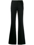 P.a.r.o.s.h. Flared Pull-on Trousers - Black