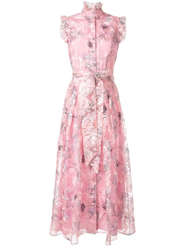 Olivia Rubin Floral Print Dress - Pink