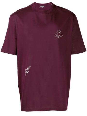 Lanvin Dog T-shirt - Purple