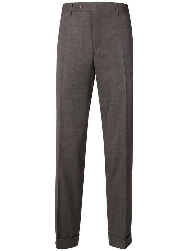 Canali Smart Trousers - Brown