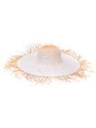 Jacquemus Wide Brim Hat - White