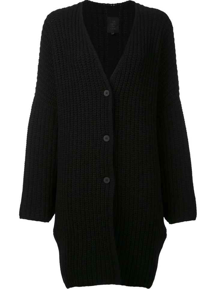 Thom Krom V-neck Mid Cardigan, Women's, Size: Xs, Black, Wool/polyimide