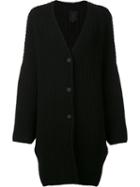 Thom Krom V-neck Mid Cardigan, Women's, Size: Xs, Black, Wool/polyimide