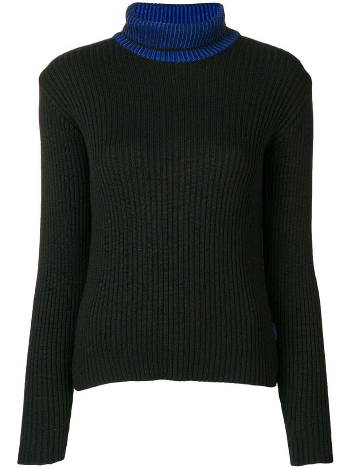 Versace Pre-owned 1990's Turtle Neck Jumper - Black