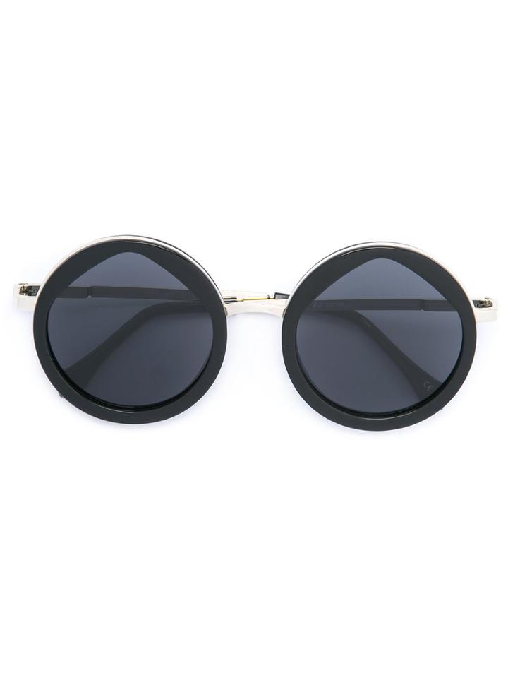 Le Specs - Hey Yeh Sunglasses - Women - Plastic - One Size, Women's, Black, Plastic