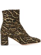 Rochas Leopard Print Boots