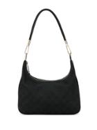 Gucci Pre-owned Gg Supreme Shoulder Bag - Black