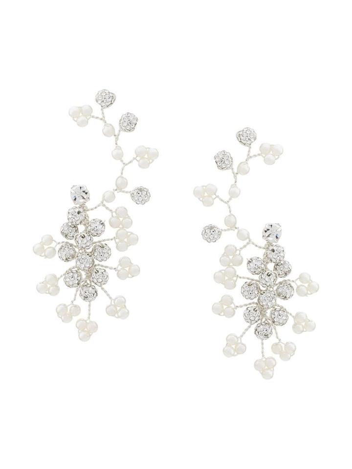 Magda Butrym Anemone Earrings - White