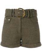 Balmain Structured Shorts - Green