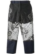 3.1 Phillip Lim Fern Embroidered Organza Trousers