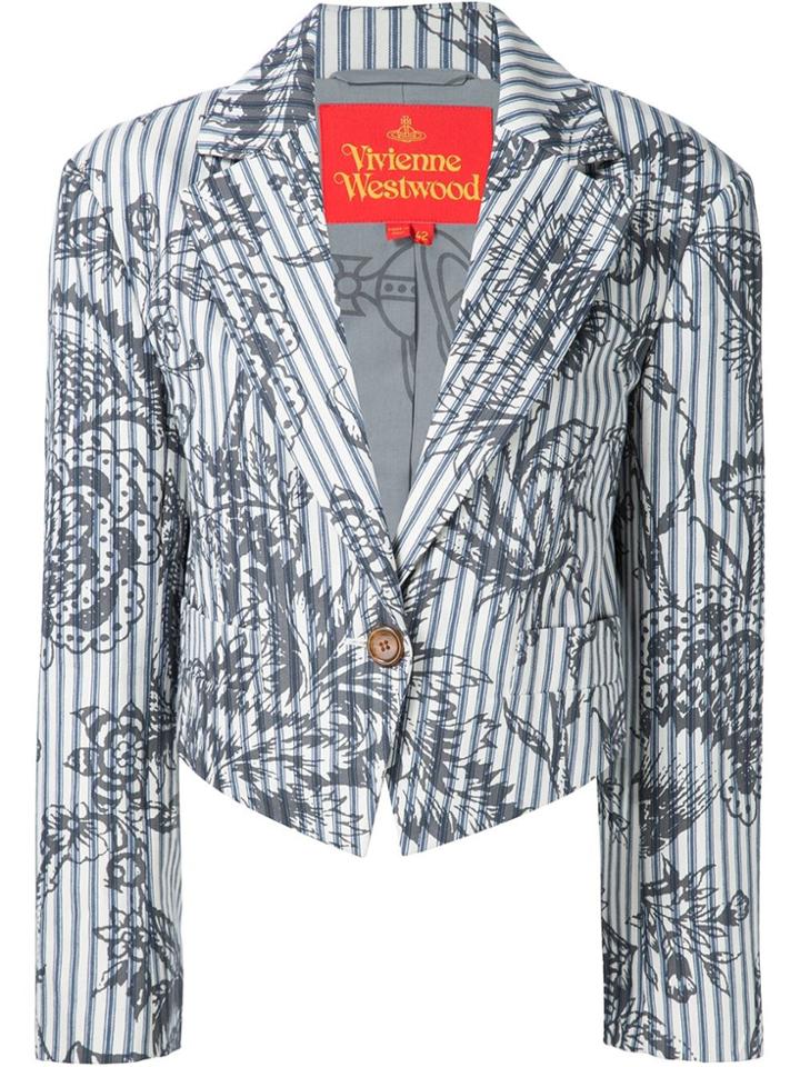 Vivienne Westwood Red Label 'ticking' Blazer - Multicolour