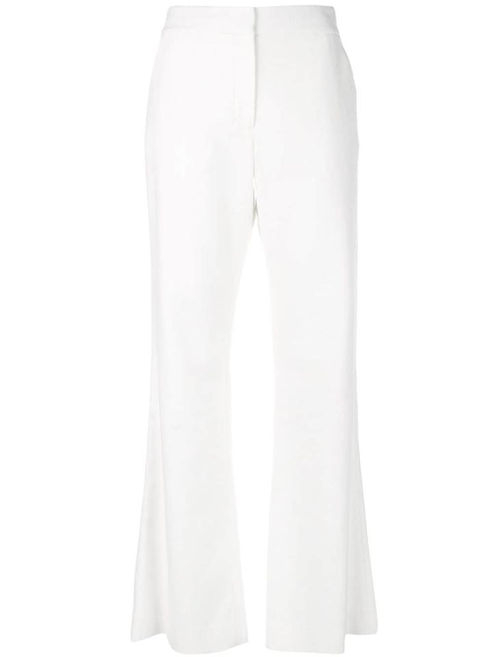 Prabal Gurung Bootleg Trousers - White