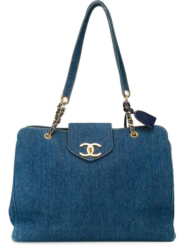 Chanel Vintage 'supermodel' Tote