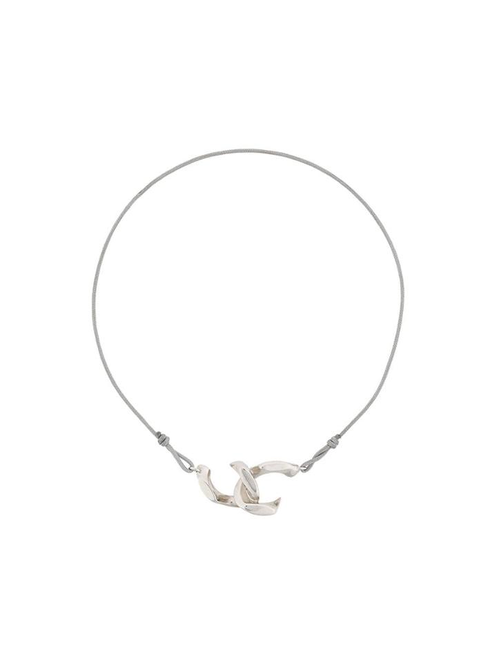 Annelise Michelson Dechainee Cord Bracelet - Silver