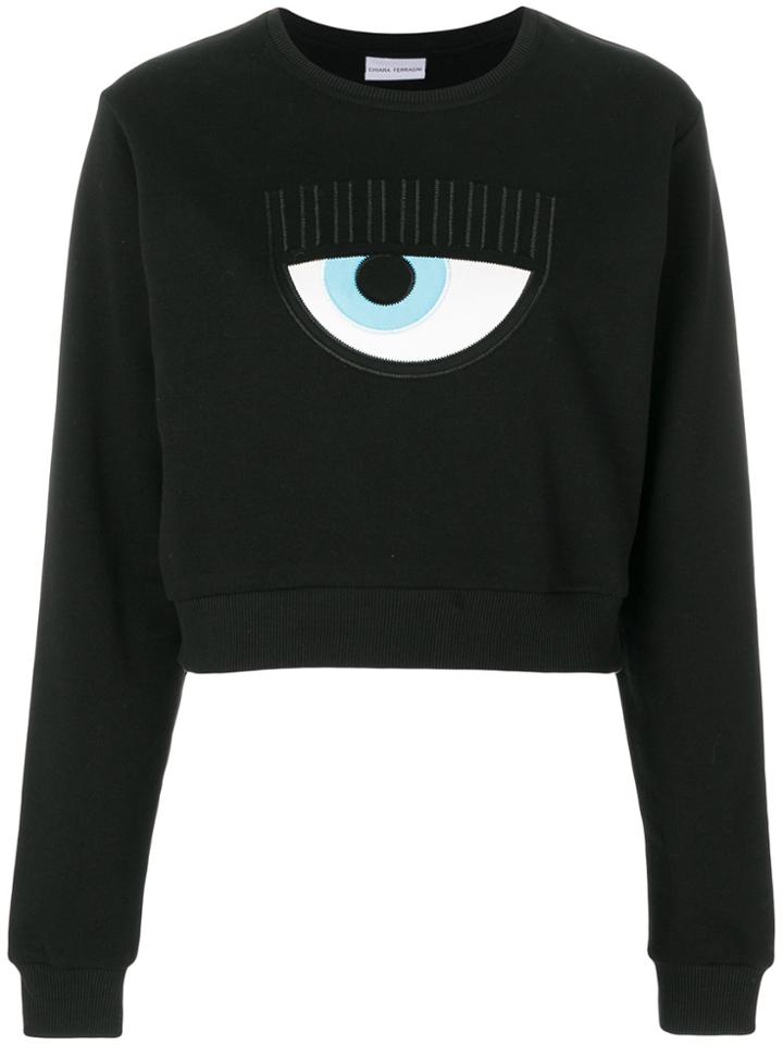 Chiara Ferragni Logo Sweatshirt - Black