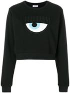 Chiara Ferragni Logo Sweatshirt - Black