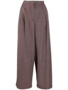 Fabiana Filippi Loose-fit Cropped Trousers - Grey