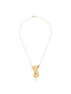 Anissa Kermiche Pit Power Gold-plated Sterling Silver Necklace