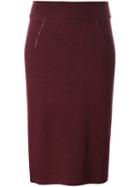 Humanoid 'chara Coupled' Skirt, Women's, Size: Xs, Red, Cotton/polyamide/wool