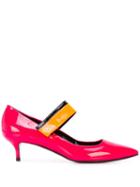 Pierre Hardy Alpha Kitten Heel Pumps - Pink
