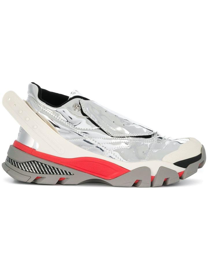 Calvin Klein 205w39nyc Laceless Metallic Sneakers