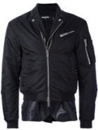 Dsquared2 Peaked Accent Bomber Jacket