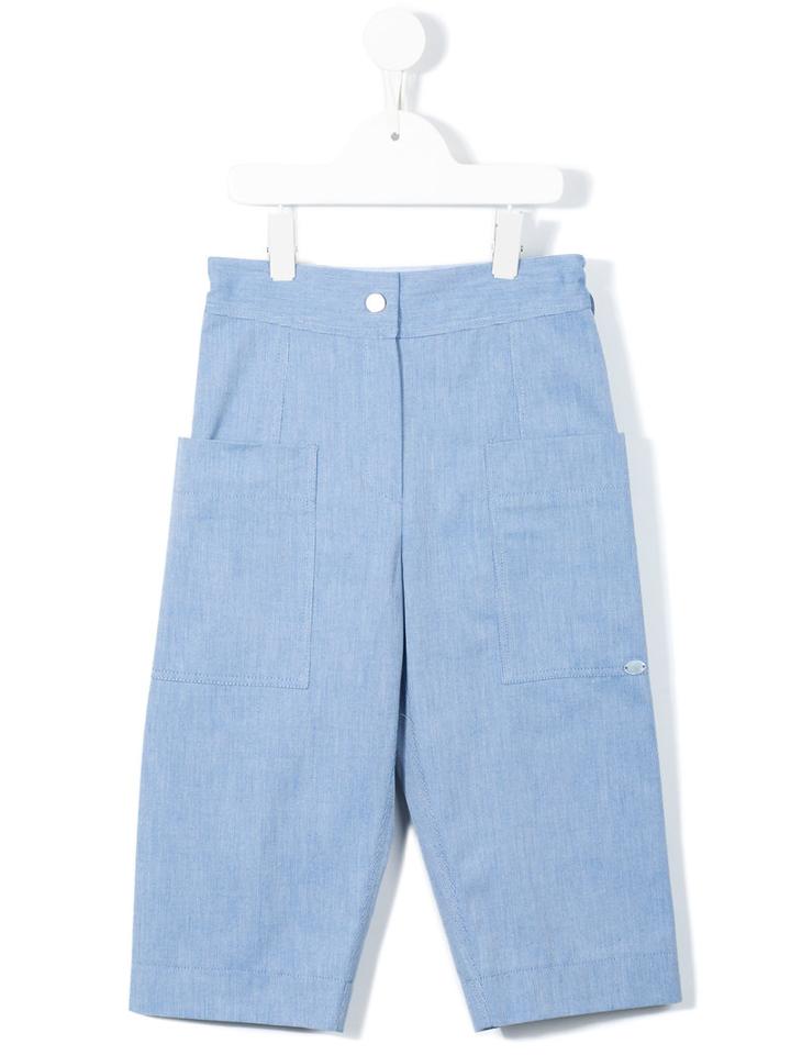 Valmax Kids - Classic Chino Trousers - Kids - Cotton - 4 Yrs, Black